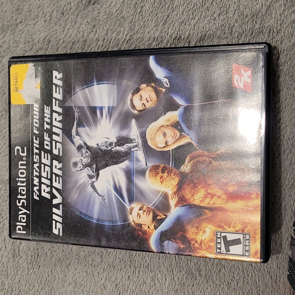 PS2 Fantastic Four: Rise of the Silver Surfer